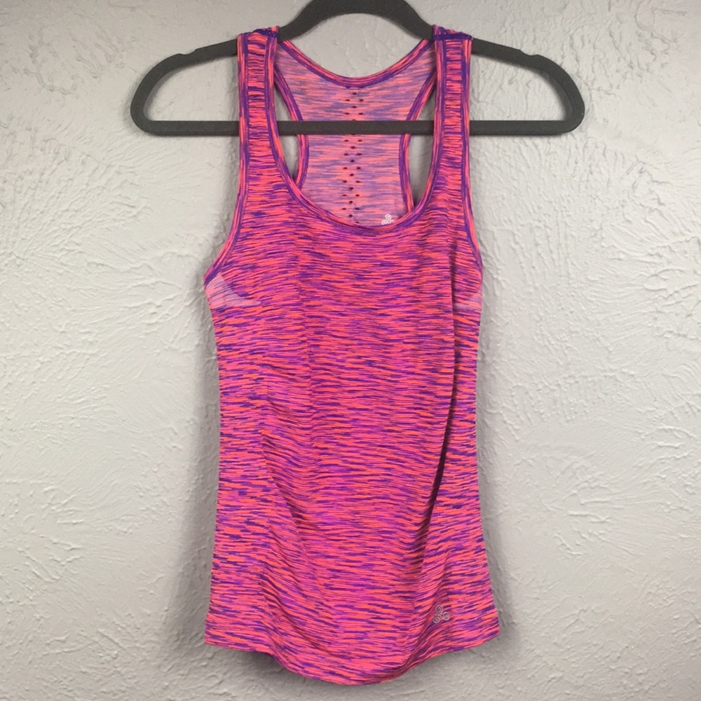 Soho Sport Pink & Purple Racerback Activewear Tank